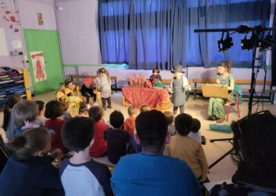 Atelier mise en scène enfants création poétique et musicale